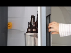 খালি করোনা বিয়ার গ্লাস 500 মিলি 330 মিলি সবুজ অ্যাম্বার কাস্টমাইজড