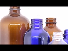 60 মিলি মিনি লশনের বোতল বাল্ক 4oz বোস্টন গোলাকার গ্লাস ডিফিউজার