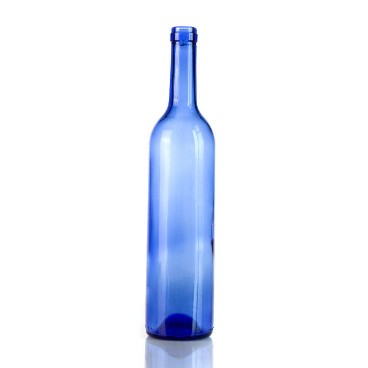 ওডিএম রঙিন গ্লাস ওয়াইন বোতল 500ml 700ml 750ml 1500ml