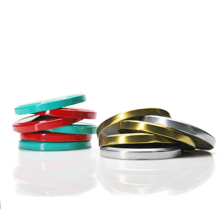 গরম বিক্রয় 82mm প্যাকিং জার বাঁক বন্ধ Lug Cap মেটাল Lug Cap দুধ বোতল জন্য