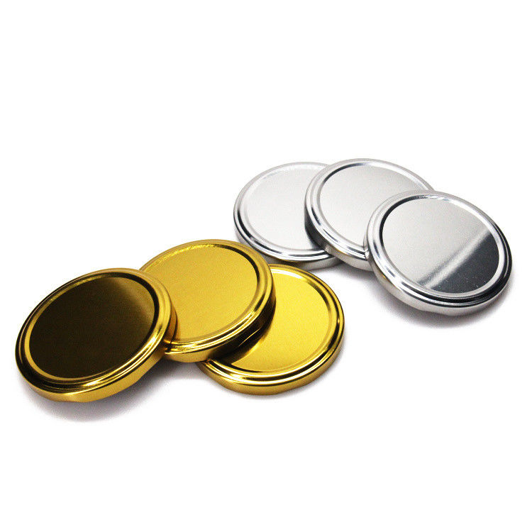 গরম বিক্রয় 82mm প্যাকিং জার বাঁক বন্ধ Lug Cap মেটাল Lug Cap দুধ বোতল জন্য