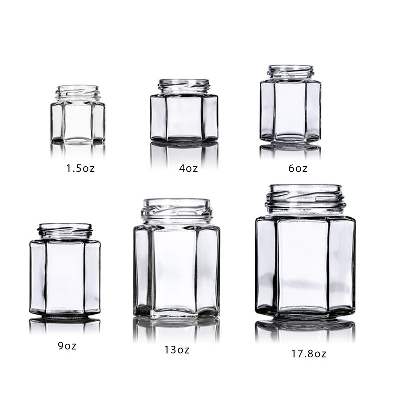 ফুড গ্রেড 220Ml 280Ml 380Ml 500Ml ভিনটেজ কুইলটেড চা ক্যানিস্টার গ্লাস জার