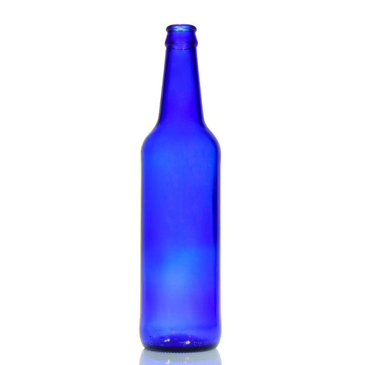 330ml 11oz উচ্চ সিলিন্ড ক্লিয়ার সোডা ওয়াটার খালি বোতল ক্রাউন ক্যাপ সঙ্গে বাল্ক প্যাকিং মধ্যে